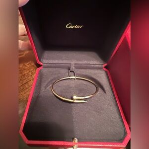 Cartier Juste un Clou Bracelet No Diamonds (Small/Thin)